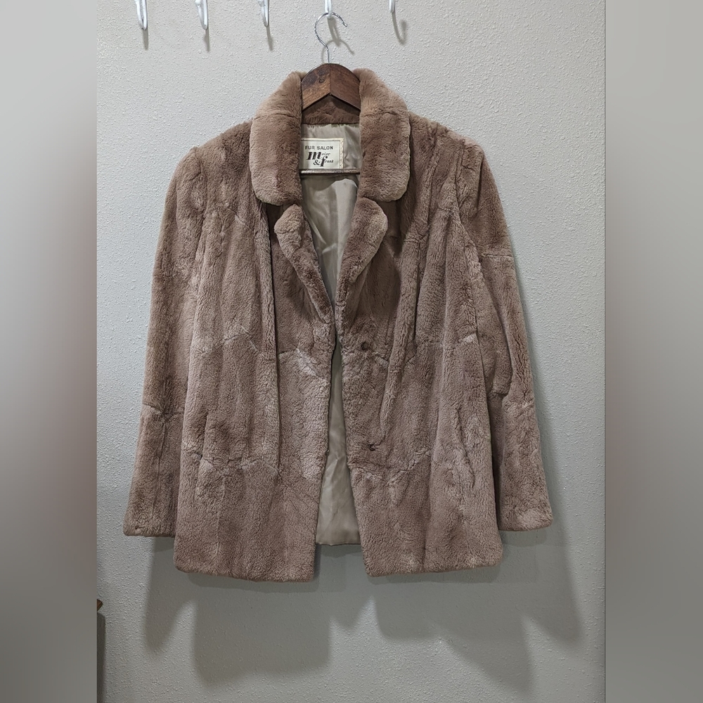 Vintage faux fur Meier & Frank Fur Salon